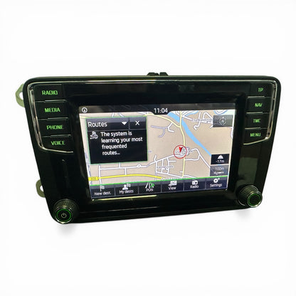 Refurbished Skoda MIB2 Navigation Unit | Apple CarPlay | DAB | CP OFF | New Touchscreen