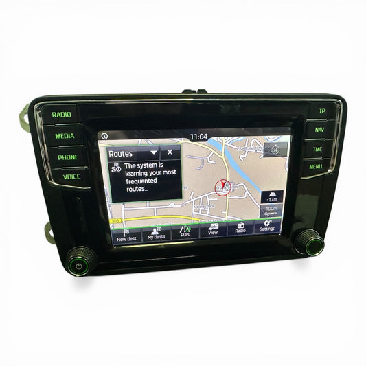 Refurbished Skoda MIB2 Navigation Unit | Apple CarPlay | DAB | CP OFF | New Touchscreen