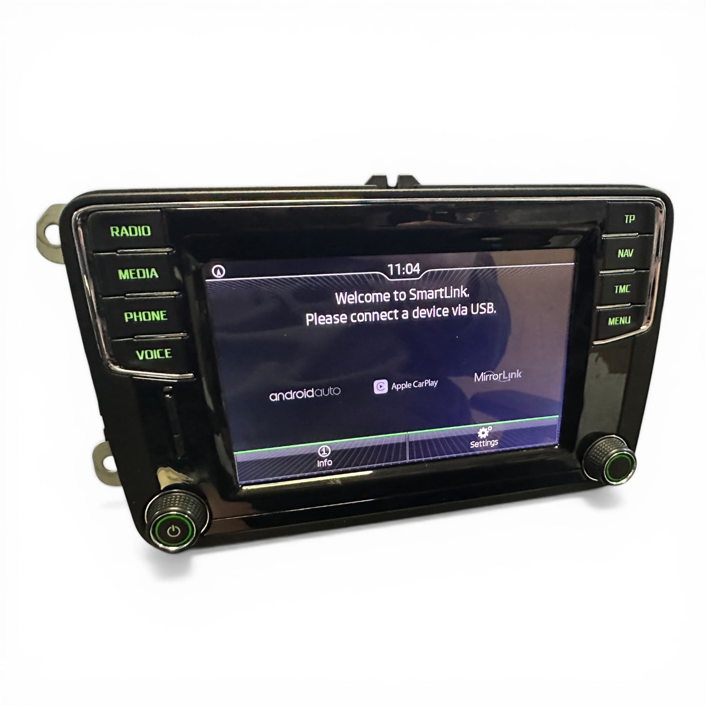 Refurbished Skoda MIB2 Navigation Unit | Apple CarPlay | DAB | CP OFF | New Touchscreen