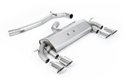 Milltek Cat Back exhaust system - Golf MK7 R Hatch (non GPF)