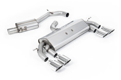 Milltek Cat Back exhaust system - Golf MK7 R Hatch (non GPF)