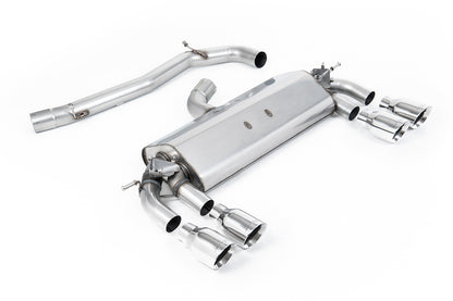 Milltek Cat Back exhaust system - Golf MK7 R Hatch (non GPF)