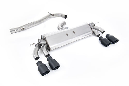 Milltek Cat Back exhaust system - Golf MK7.5 R Hatch (GPF) EC Approved