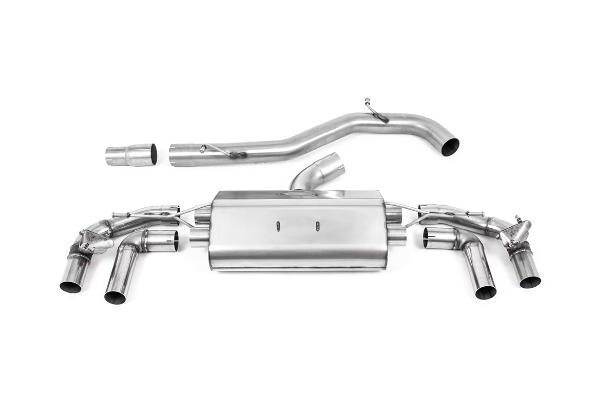 Milltek GPF back exhaust system - Golf MK8 R Hatch
