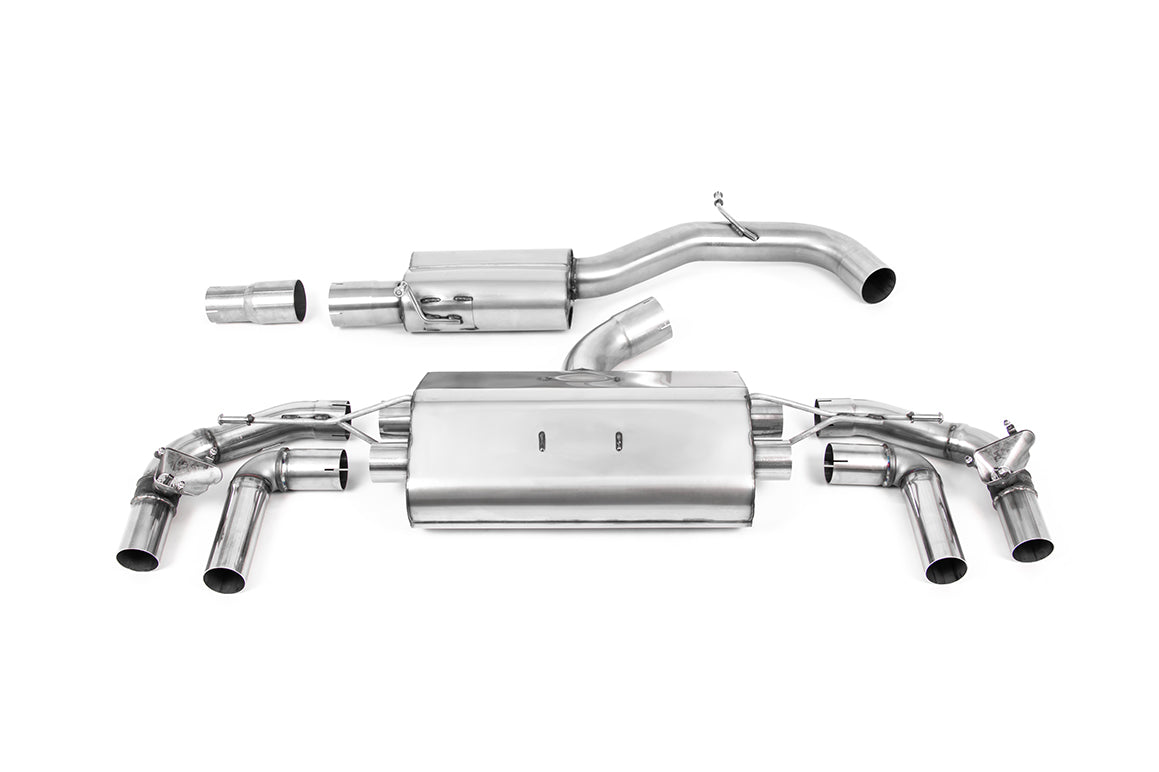 Milltek GPF back exhaust system - Golf MK8 R Hatch