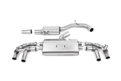 Milltek GPF back exhaust system - Golf MK8 R Hatch