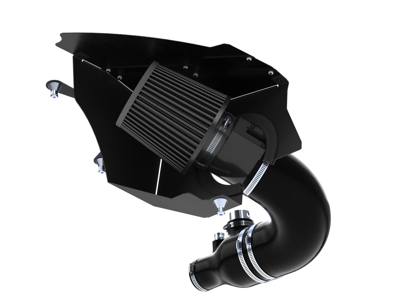 Ramair Pleated Intake Kit with Carbon Fibre Lid for BMW G Series 2.0 B48