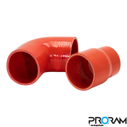 Performance Pleated Induction Kit for 2.3 Ecoboost MK3 Ford Focus RS - Red Hose
