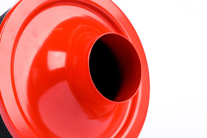 Ramair Foam Performance Universal Cone Air Large Filter with Coupler - 80mm (3.1inch) Red