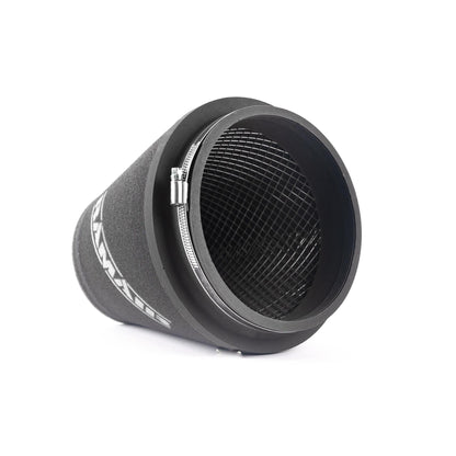 Ramair 90mm (3.5inch) OD Neck Large Cone Air Filter with Velocity Stack