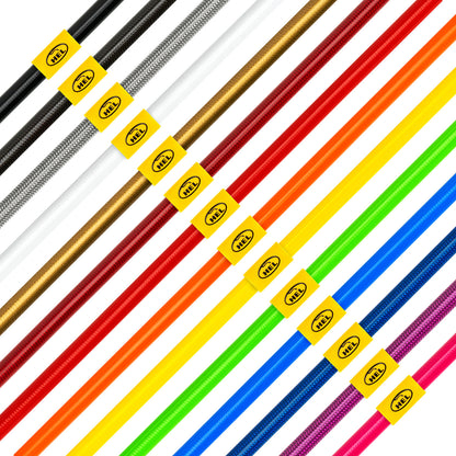 HEL Braided Rear Brake Line Set - Golf MK7