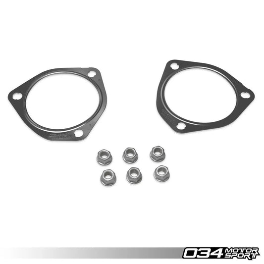 034Motorsport Res-X Resonator Delete Installation Hardware Kit, Audi C8 RS6/RS7 4.0TT