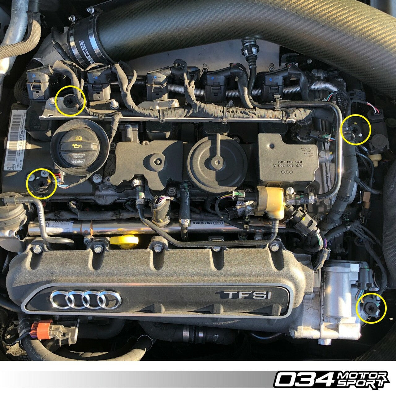 034Motorsport - Motorsport Density Engine Cover Grommets - TTRS 8S & RS3 8V
