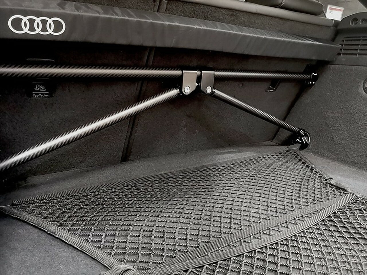 Racingline Rear Carbon Fibre Body Brace - Audi A3 / S3 / RS3 8V