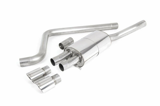 Milltek Cat back exhaust system - Volkswagen Polo AW GTI (non GPF)