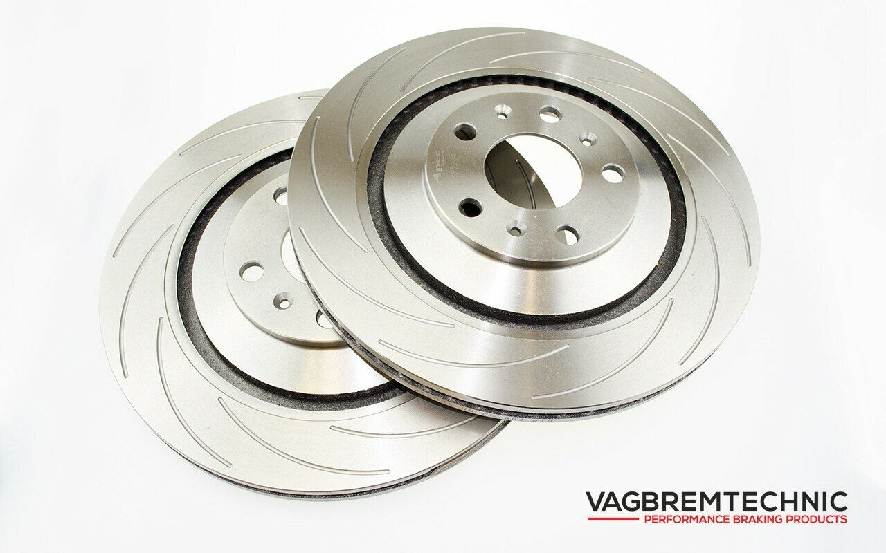 VAGBREMTECHNIC Front Brake Kit 4 Piston Brembo Calipers