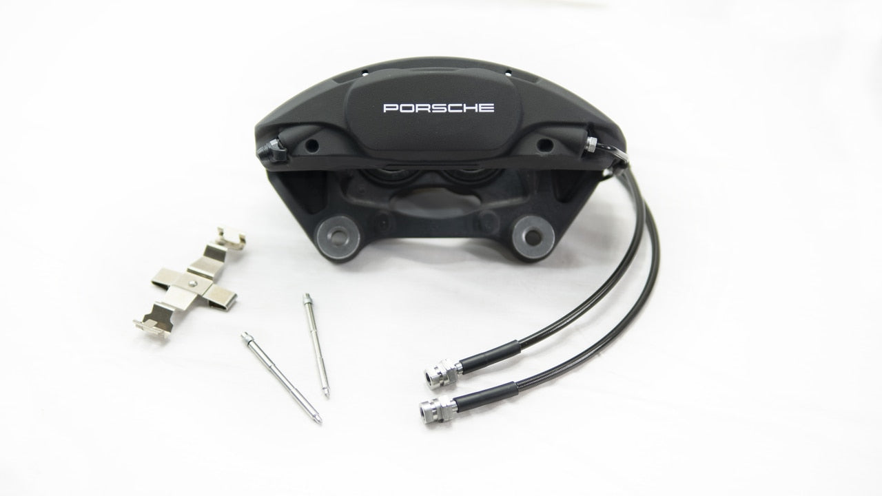 VAGBREMTECHNIC Porsche Macan Front Caliper Kit with Brake Lines