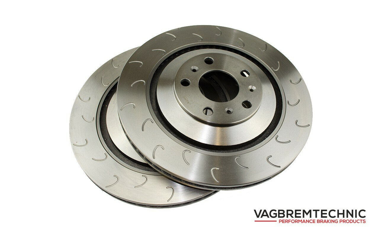 VAGBREMTECHNIC Front Brake Kit 4 Piston Brembo Calipers