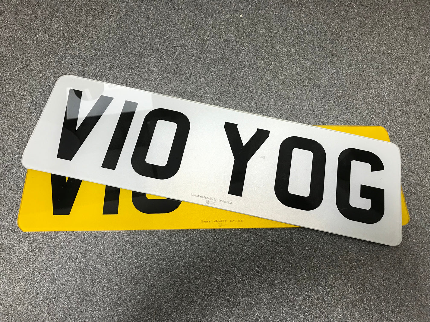 Standard and Short Number Plates AWTuning