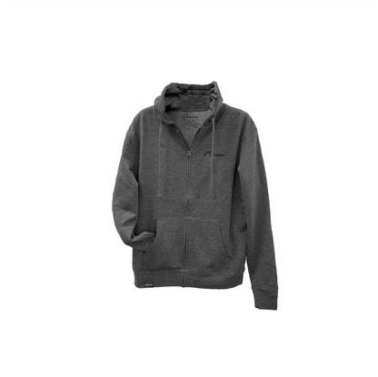 Racingline Grey Zip-Up Hoodie