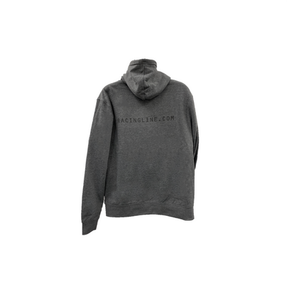 Racingline Grey Zip-Up Hoodie