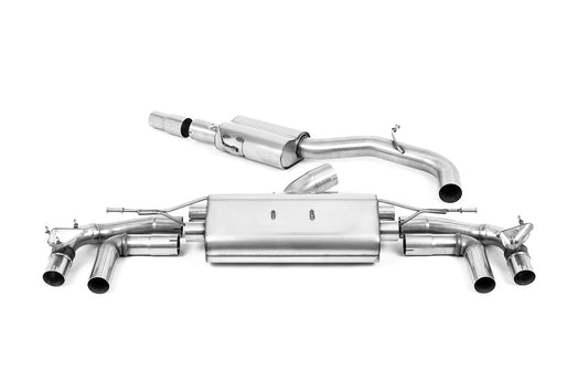 Milltek GPF back exhaust system - Audi S3 8Y Sportback