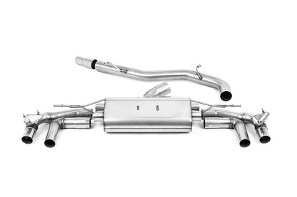 Milltek GPF back exhaust system - Audi S3 8Y Sportback