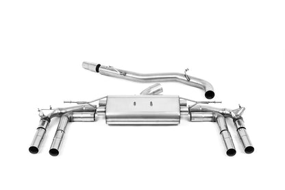 Milltek GPF back exhaust system - Audi S3 8Y Saloon