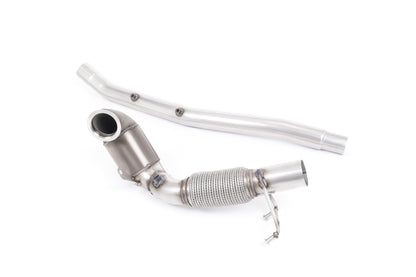 Milltek Sport - 2.0TSI EA888.3 Large-bore Downpipe and De-cat/sports cat (GPF vehicles) 4WD Models
