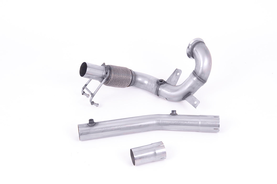 Milltek Sport - Large-bore Downpipe and De-cat/sports cat (GPF vehicles) Polo AW GTI & Audi A1
