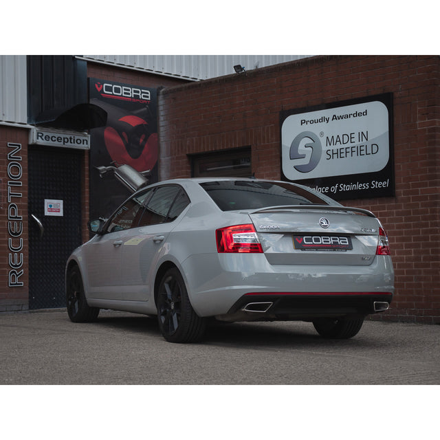Cobra Sport Exhaust - Skoda Octavia VRS (Mk3) 2.0 TSI Resonator Delete