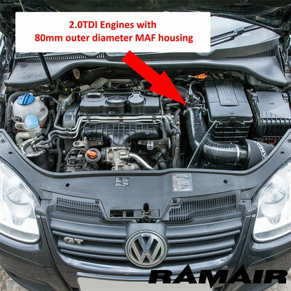 Ramair Intake Kit 2.0TDI PQ35 Platform